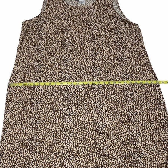 ANOTHER Thyme Leopard Print Shift Midi Dress 24W - Picture 4 of 11